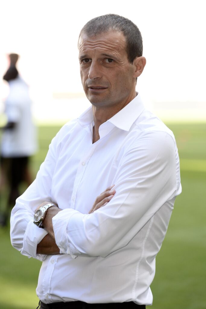 Allegri: «Petagna ha bisogno di giocare, per questo è andato alla Samp» 1 Allegri Max Milan 2013 mezzobusto rasato ifa